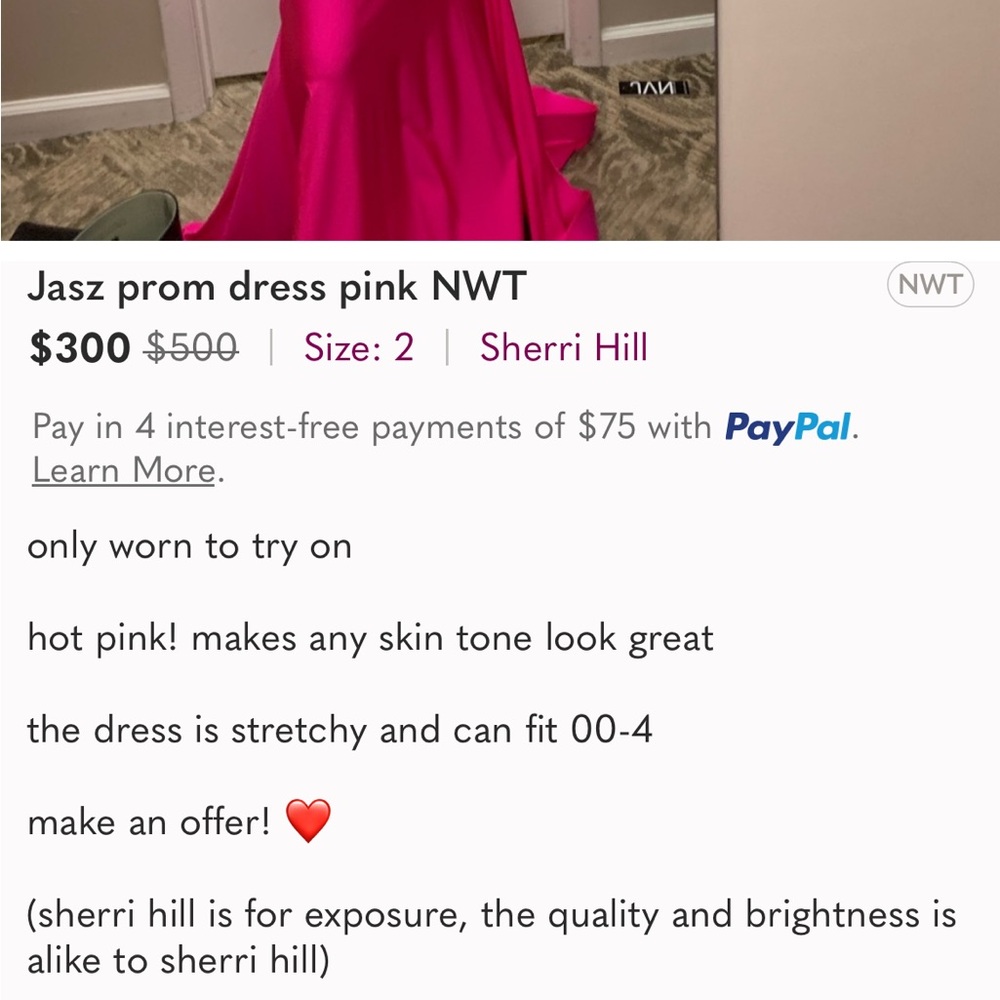 Pink Prom Dress